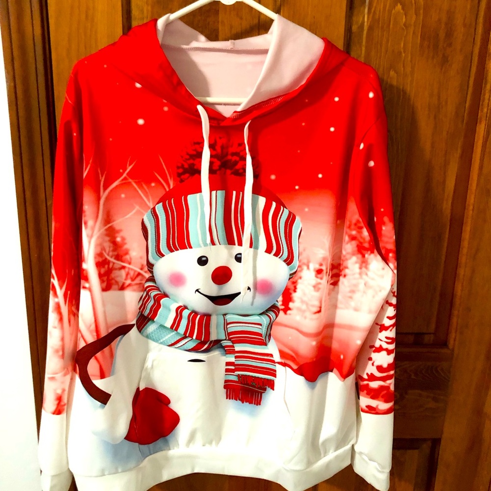 Snowman hoodie